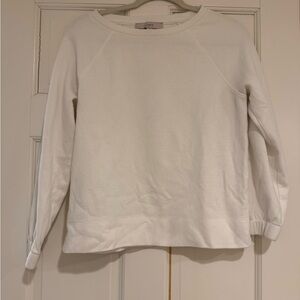 LOFT Ivory Crewneck Top